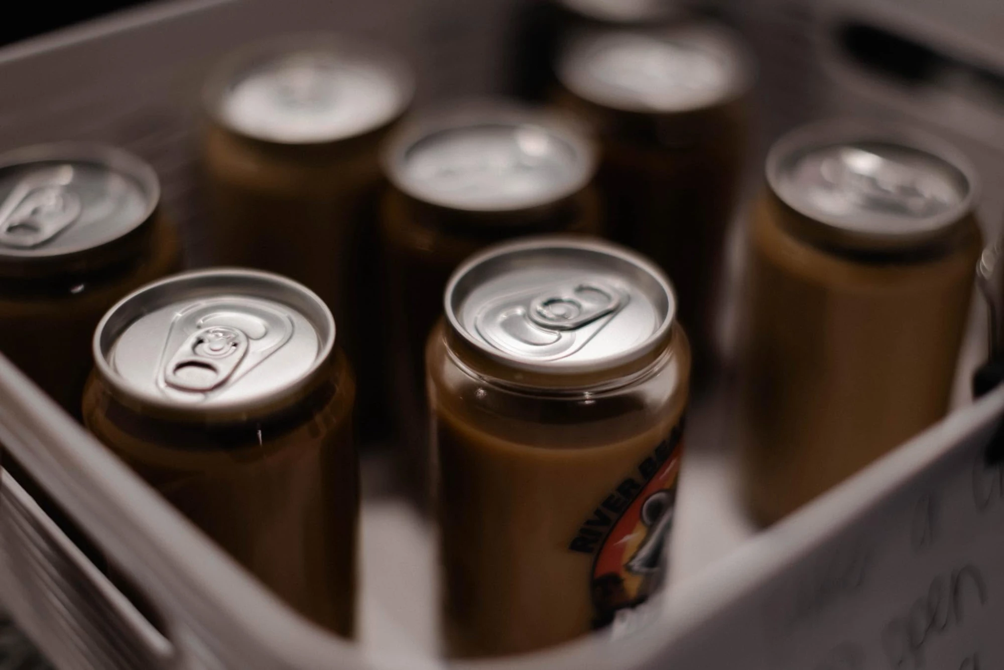 River Bean Coffee Co. cold brew cans